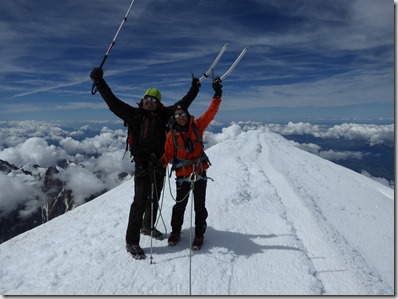 65 Au sommet du Mont Blanc