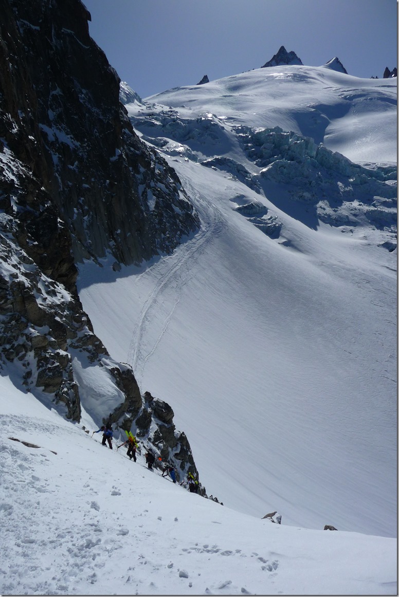 58 Arrivée au col des Ecandies