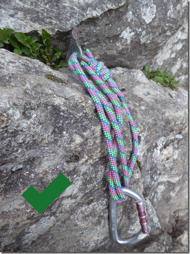 Dégaine sur piton 3