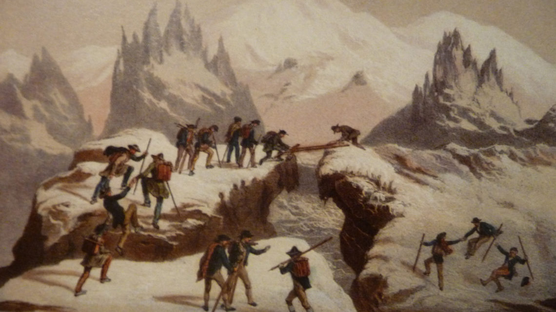 Histoire du massif du Mont-Blanc, par les cartes et les gravures