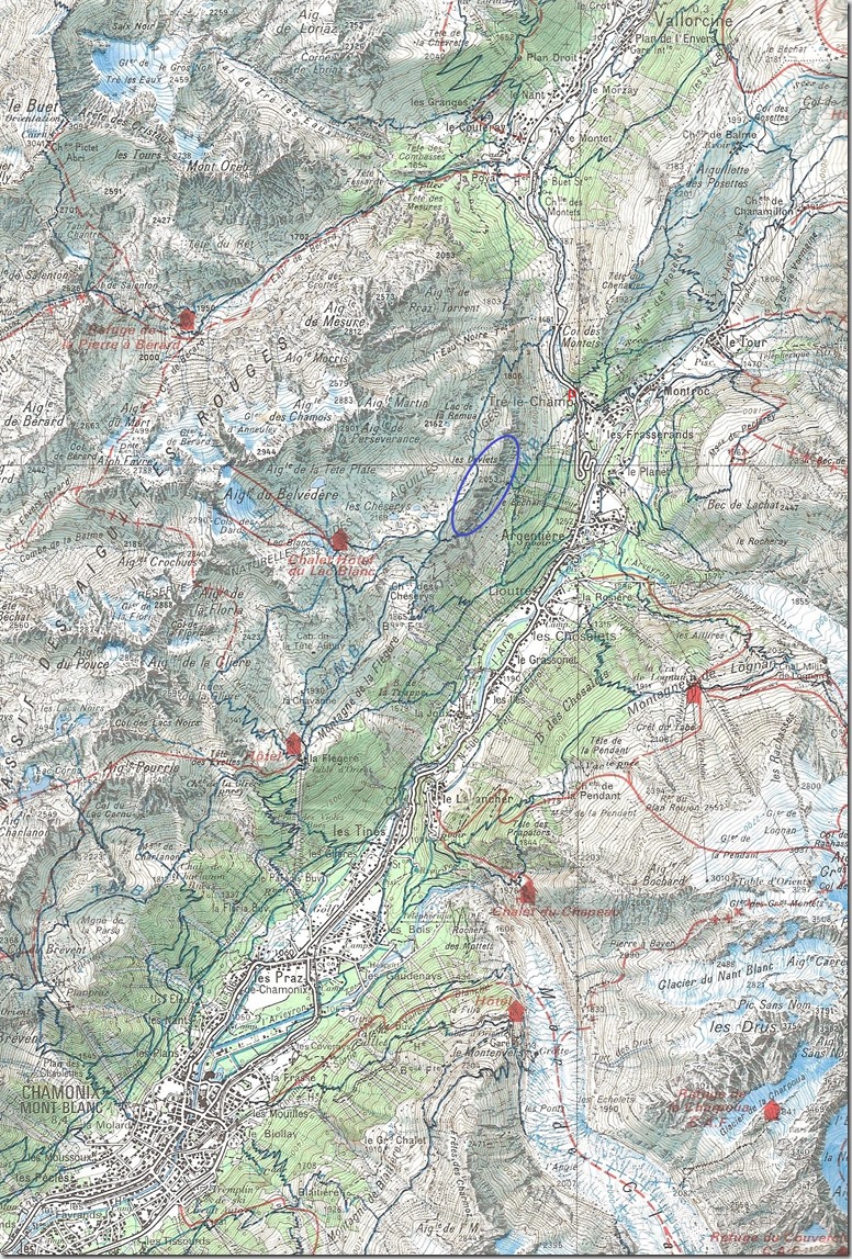 Carte 50.000 chézerys