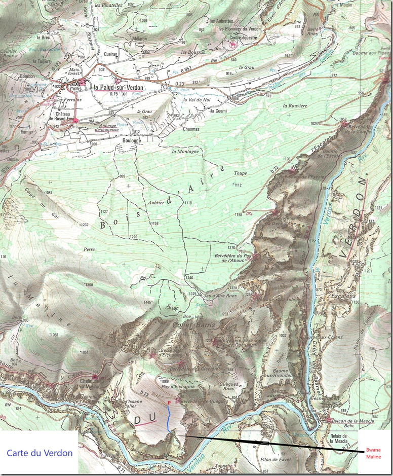 Carte Verdon 1